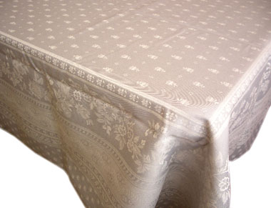 Jacquard tablecloth Teflon (Marat d'Avignon Durance grey) Jacquard tablecloth Teflon (Marat d'Avignon Durance grey)